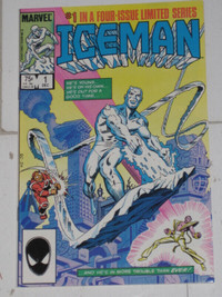 Marvel Comics Iceman#'s 1,2,3 & 4 set! comic book