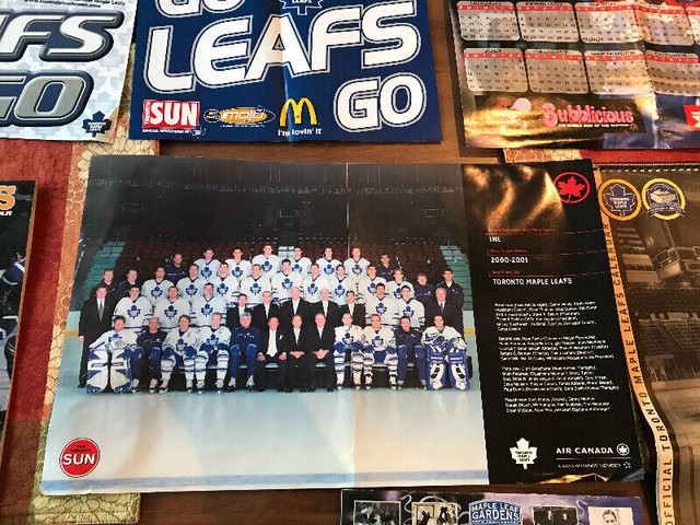 10 VINTAGE TORONTO MAPLE LEAFS OFFICIAL CALENDARS in Arts & Collectibles in Mississauga / Peel Region - Image 4