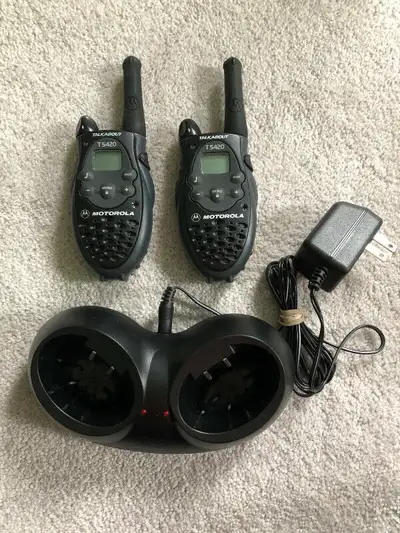 Motorola TalkAbout Two-Way Radios (Pair) Model: T5420, View more