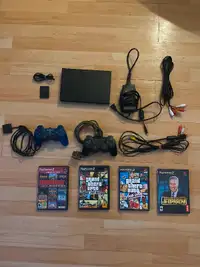 PS2 Gaming Console complete set