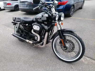 Unique 2003 Sportster , one of a kind 1200cc thunderstorm engine conversion kit about 90hp dyno chec...
