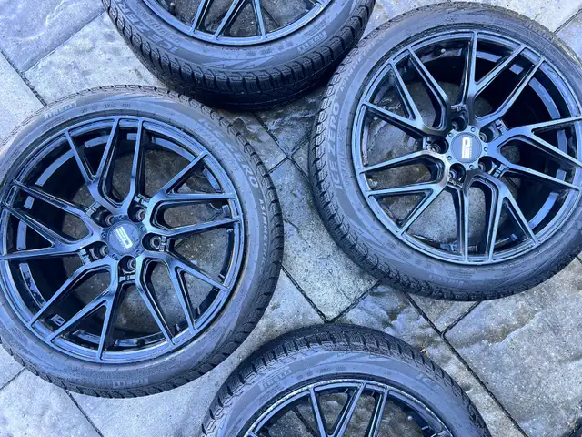 Eurodesign Rims on Pirelli Winter Tires 18” in Tires & Rims in Kawartha Lakes - Image 6