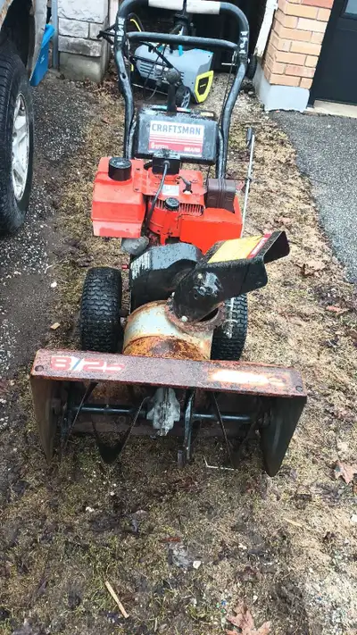 old craftsman Snowblower, View more