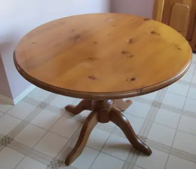 Round Wood Table, View more