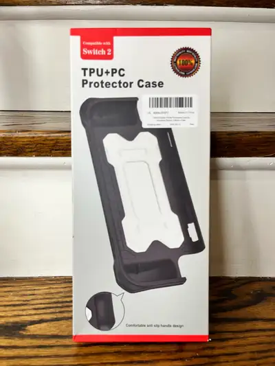 Enhance your gaming experience with this TPU+PC protector case designed for the Switch 2 console. Th...