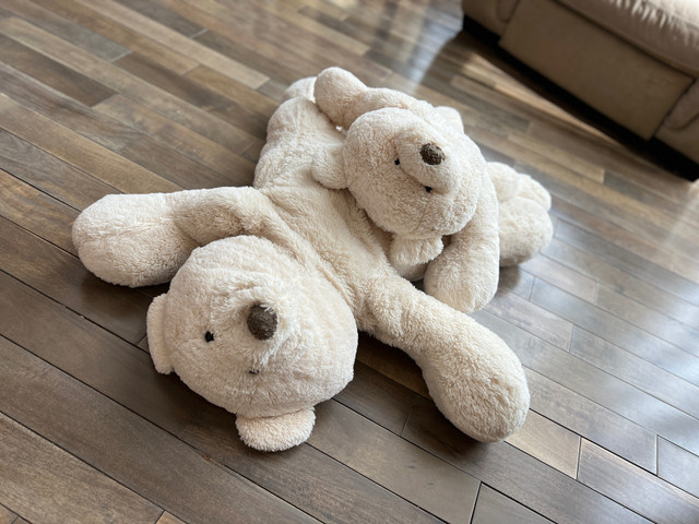 Two big teddy bear stuffed animal dolls in Toys & Games in Calgary - Image 4