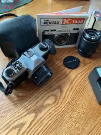Pentax K1000 camera in mint condition for sale