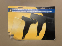 Reciprocating saw scraper blades 