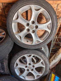 Mazda 17-in rims and tires