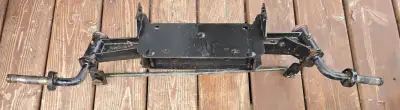Craftsman Cast Iron Front Axle and Pivot with Spindles E.U.C., View more