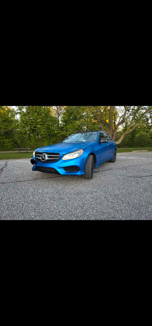 The 2016 Mercedes Benz E550. in Cars & Trucks in Leamington