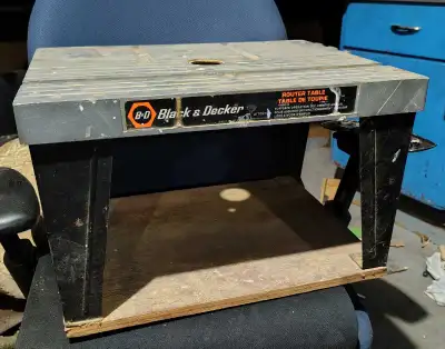 Black & Decker Router Table, View more
