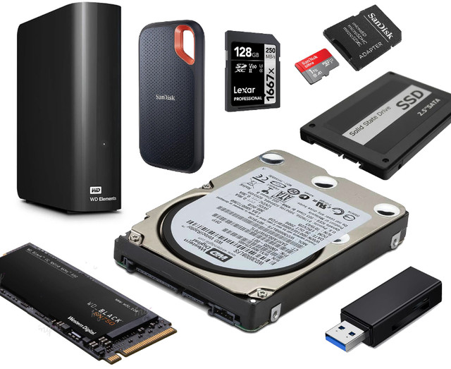 Récupérations De Données HDD, SSD, et Clés USB et Plus dans Autre  à Ville de Montréal