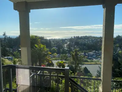 One of the best views in Victoria, walk- out basement suite, separate entry, separate driveway, spac...