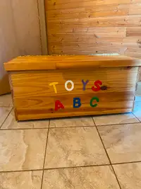 Wooden Hand Made Toy Box