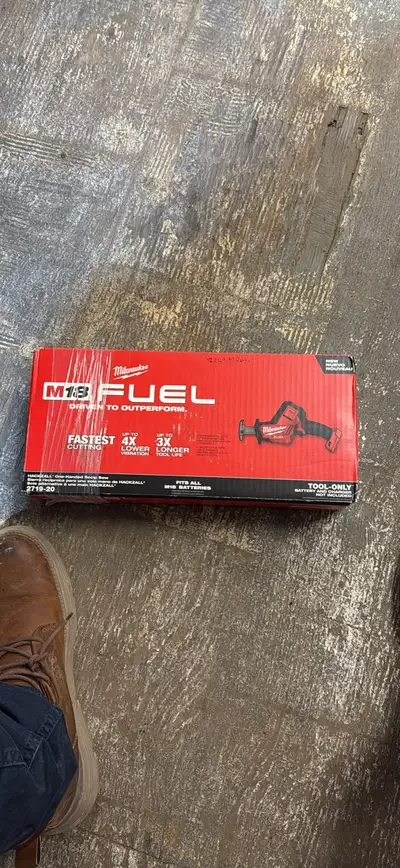 Milwaukee M18 Fuel Hackzall New, View more