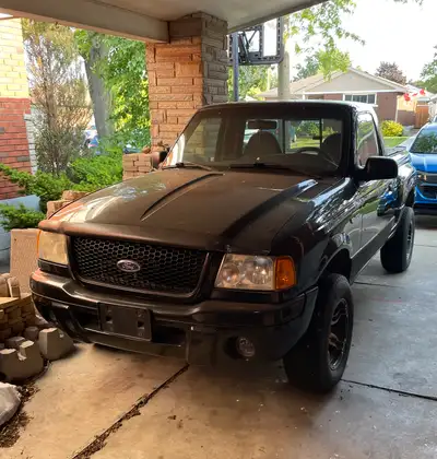 2002 Ford Ranger Edge. The engine runs well, (replaced around 40000kms ago) by others. 6cyl. Truck b...