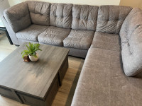 Section sofa with Additional accidental warranty