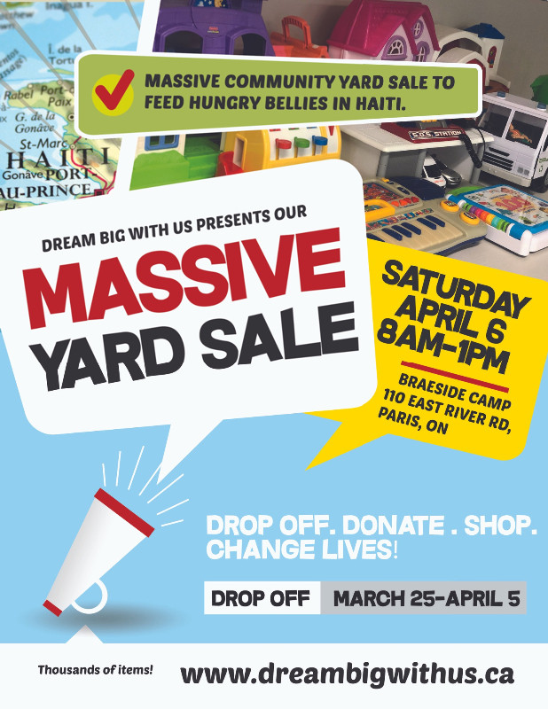MASSIVE COMMUNITY YARD SALE! in Garage Sales in Brantford - Image 2