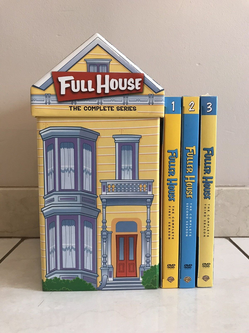 FULL HOUSE COMPLETE DVD BOX SET & FULLER HOUSE DVD SEASONS 1-3 for sale  