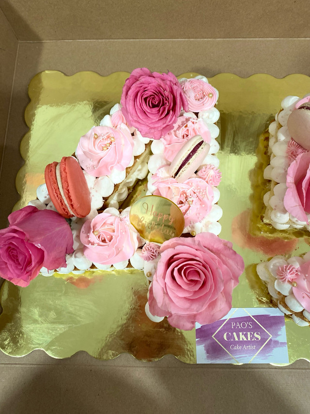 Number cakes 45 birthday cake GTA halton cakes  in Other in Oakville / Halton Region - Image 3
