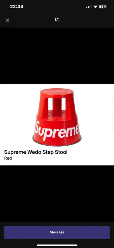 Supreme Wedo Step Stool, View more