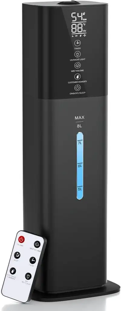 Humidifier for Large Room Bedroom, 8L 2.1Gal Quiet Ultrasonic, View more