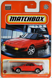 Matchbox 1/64 1984 Toyota MR2 Diecast
