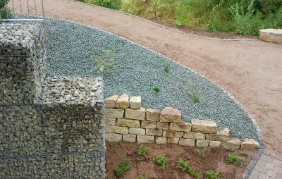 Gabion Basket Garden Retaining Wall Water Erosion flood Control, View more