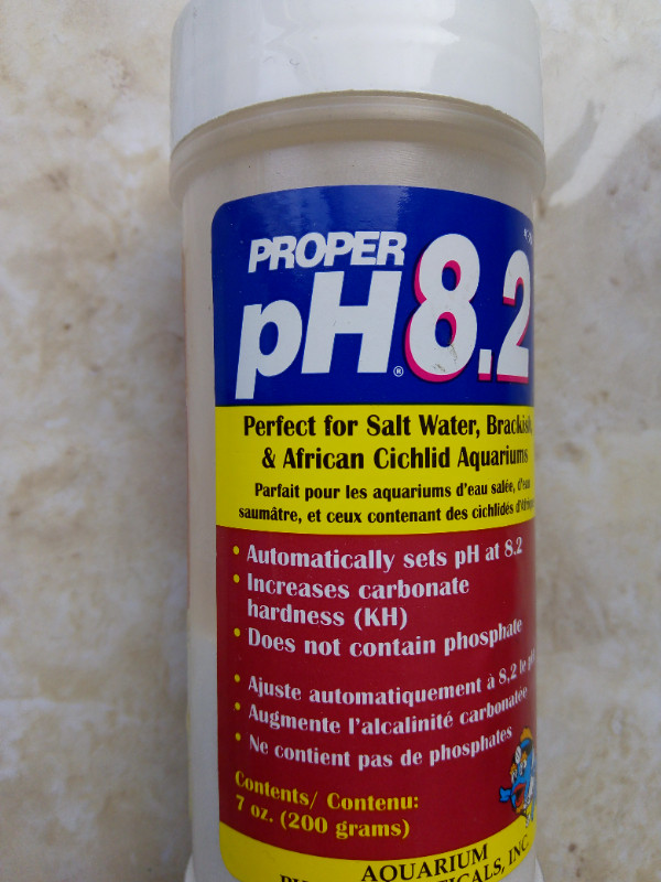 Proper pH8.2 for fish aquarium in Accessories in Windsor Region - Image 2