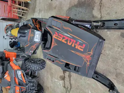 Nice clean phazer, has new fuel filter, new plugs and new fan belt