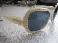 Prada Sunglasses SPR06F Swarovski Crystals Made in Italy New