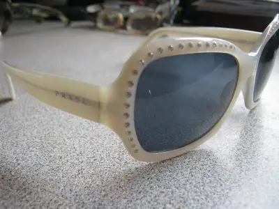 Prada Sunglasses SPR06F Swarovski Crystals Made in Italy New, View more