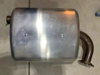 Attic Cat 1100 Turbo exhaust assembly. Muffler and down pipe are new take off. Fits 2012 to 2016.