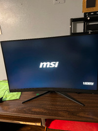 MSI G27C4 E2 27inch Curved monitor USED - 10/10 condition