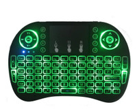 2.4G Wireless Mini Rgb Backlit Keyboard I8 Air Mouse Keyboard Fo