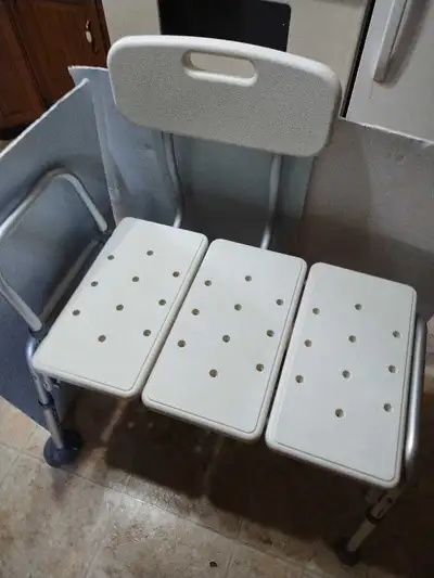 Bath chair like new , View more