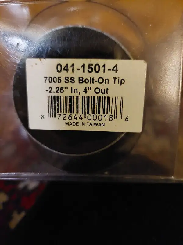 Tuned performance Stainless steel exhaust tip in Other Parts & Accessories in Kawartha Lakes - Image 5