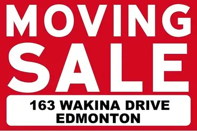 We are holding a huge Garage/Moving Sale this weekend Date: Sunday July 28th Time: 10 AM – 4 PM Loca...