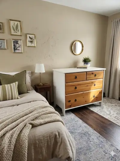 white dresser - cottage/farmhouse - solid wood, View more