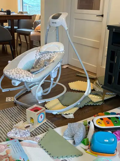 Ingenuity Baby Swing & Rocker – Like New Condition, View more