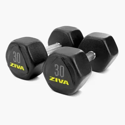 Ziva Dumbell Sets from 15lbs to 30lbs, View more