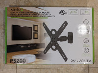 NEW Kanto PS200 fulll motion swivelling TV wall mount