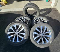 Nissan Altima Rims with Cross Climate Tires