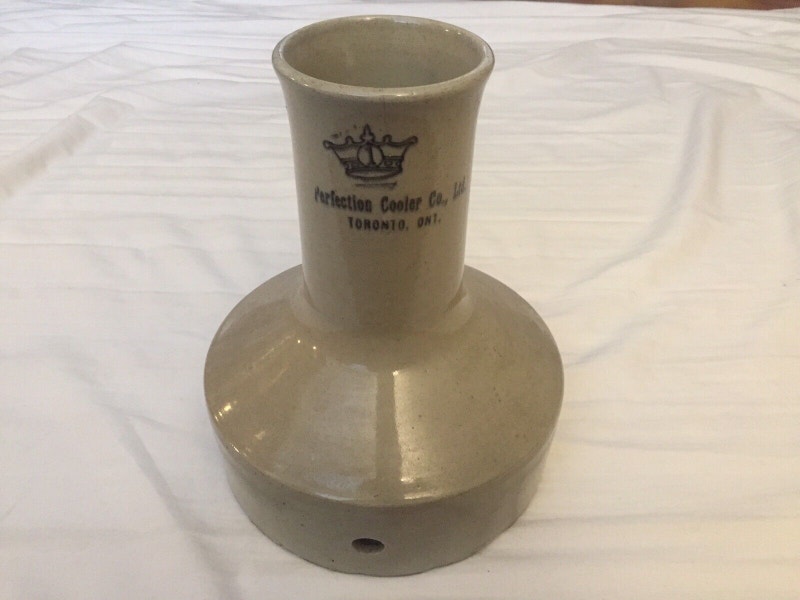 Antique Perfection Cooler Co. Stoneware Water Dispenser Arts