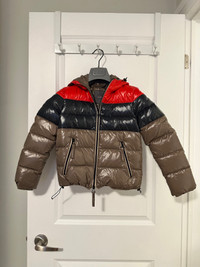 New Duvetica boys youth down coat jacket kids size 8