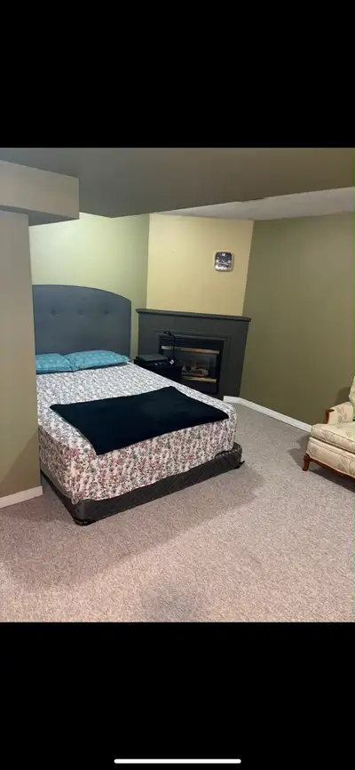 Furnished studio basement available for rent beginning August 1st. Rent is 1050$ plus 30% utilities....