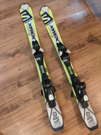 Kid skis Salomon XMAX Jr 100cm with bindings