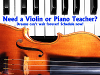 Violin & Piano Lessons N.W. & S.W.
