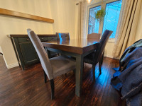 Dining Table and Sideboard Distressed